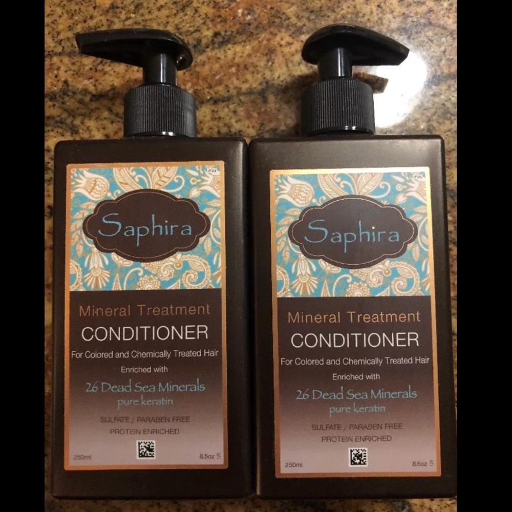Lot 2 Saphira Mineral Treatment Conditioner 8.5fl